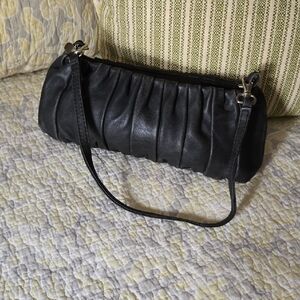 Dutchy Elegant Black Leather Women's Bag